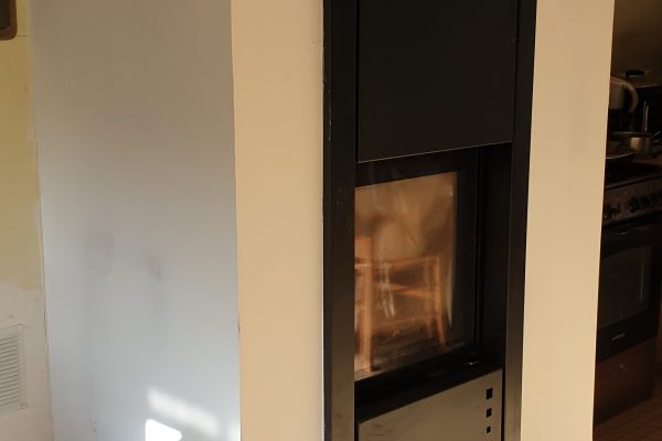 chaudière mixte bois buches avec granulés de bois et préparateur d’Eau Chaude Sanitaire